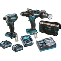 Makita Kombi-Kit 40V inkl. 2 x 4,0 Ah +