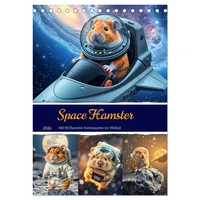 Calvendo Space Hamster - Mit KI Hamster Astronauten im