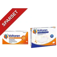 Haleon Voltaren Dolo 25mg 20Stück + Voltaren Schmerzpflaster 5Stück