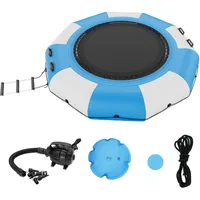 Vevor Aufblasbarer Wassertrampolin mit Leiter, Wasserdichte, Abriebfeste, Wassertrampoline 3,05