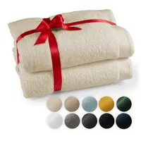 Blumtal Saunatuch 80 x 200 cm beige 2-tlg.