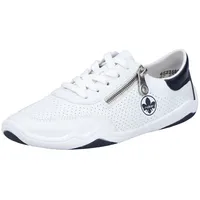 Rieker Sneaker, Schnürschuh, Halbschuh, Freizeitsneaker in veganer Verarbeitung