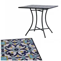 Mojawo Mosaik Tisch Mosaiktisch Gartentisch Bistrotisch 77x77xH70cm