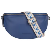 Bruno Banani Gürteltasche, echt Leder, blau