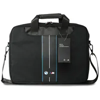 BMW BMCB15COMPVSKL Bag 16" Black Nylon Blue Stripe (16"),