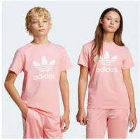 Adidas ORIGINALS T-Shirt Adicolor Trefoil pitaya / weiß 164