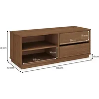 Idimex Maite Lowboard 110 x 40 x 42 cm