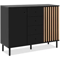 Finori Kommode TUMBA / schwarz