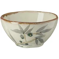 Bloomingville Latina Steingut, Ø 12xH6,5 cm, creme