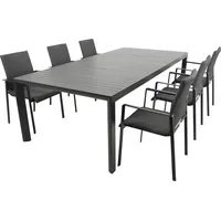 DEGAMO Lagos Set 7-tlg. Dunkelgrau