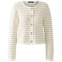 Oui Strickjacke weiß 42