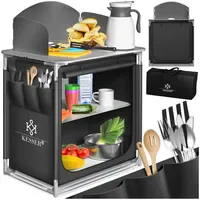 Kesser Campingschrank Campingküche Grau