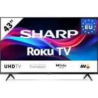 Sharp 43GJ4225E 43" 4K LED Roku TV