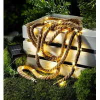 Weltbild Design Solar-Lichterkette Seil 60 LEDs ca 4m IP44
