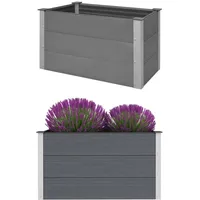 Furnicato Garten-Hochbeet WPC 100 x 50 x 54 cm