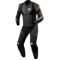 RevIt! Revit Beta 2 Lederkombi Schwarz/Anthrazit 54