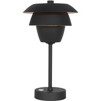 Steinhauer Tischleuchte Nachttischlampe Beistellleuchte Nachttischlampe, 4-Stufen Touch dimmbar, Metall