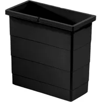 HAILO Einbaumülleimer 12 l Schwarz