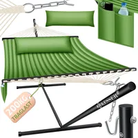 Kesser KESSER® Hängematte HILL mit Gestell Kissen Doppelhängematte für