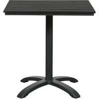 VCM ebuy24 Gartentisch + Balkontisch, Cafetisch Alli (70 cm)