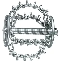 Rothenberger Kettenschleuderkopf mit Spikes, 4 Ketten, Ring, 16 mm