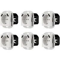 Buri 6x REV Ritter Schuko Steckdosen mit 2x USB
