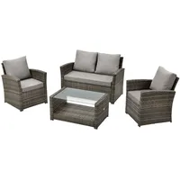 Svita ROMA Lounge-Set braun