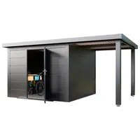 Wolff Finnhaus Thorin 5,49 x 2,72 m Anthrazit