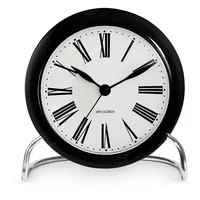 Rosendahl Arne Jacobsen Roman Tischuhr mit Alarm