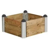 Plus PIPE Hochbeet - 80×80 cm - Lärche