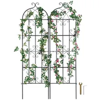 Vevor Rankhilfe Rankgitter Kletterhilfe, Pflanzengitter Spalier 51x180cm