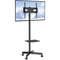 Vevor TV Ständer mit Rollen Universal 1430–1538 mm Höhenverstellbar,