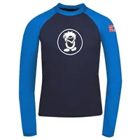 TROLLKIDS Kids Kvalvika Shirt 152, Navy/Blue / 152