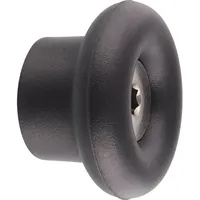 Wagner Garderobenhaken Dot Ø 40 x 25 mm Schwarz