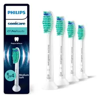 Philips HX6014/87 Sonicare C1 ProResults Ersatzbürste, 4 Stück