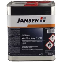 Jansen Straßenmarkierungsfarbe Gelb matt 0,75 l