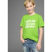 Kidsworld T-Shirt "Sprücheshirt: CHECK DAS DIGGA", Jungen, Gr. 176/182,