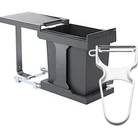 HAILO Abfallsammler 3636001 Solo automatic 20 Liter mit Sparschäler