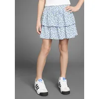 Kidsworld Volantrock "Stufenrock im niedlichen Blumendesign", Mädchen, Gr. 176/182,