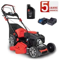 SCHEPPACH Benzin Rasenmäher MS225-56E 6PS 7IN1 Schnittbreite 56cm +