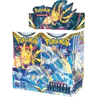 Nintendo Pokémon Sword Shield Silver Tempest Booster Display (36