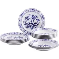Kahla Zwiebelmuster Tafelservice 12-tlg. blau