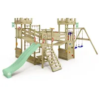 Wickey Spielturm Smart Arch mit Kletternetz blau NO SIZE