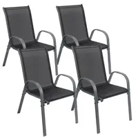 Albatros Kuba Gartenstühle 4er Set