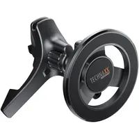Technaxx TX-304 Lüftungsgitter Handy-Kfz-Halterung 360° drehbar schwarz/silber
