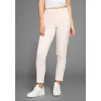 LAURA SCOTT Chinohose Figurbetont Rosa 42