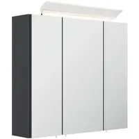 Posseik Spiegelschrank 70 cm weiß LED