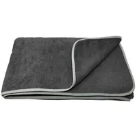 HOMELEVEL Handtuch 200 x 100 cm schwarz