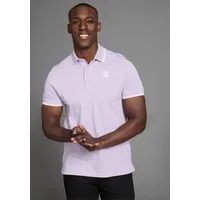 Delmao Poloshirt DELMAO, Herren, Gr. XL (56/58), lila, Piqué,