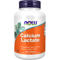 NOW Foods Calciumlactat 250 St